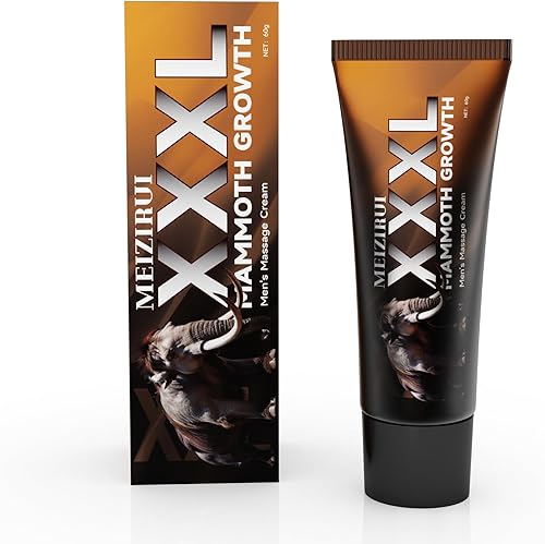 Extra Strength Big Size XXL+ Aceite de ampliación  Gel y crema de masaje para hombre para un gran tamaño, grosor y fuerza (crecimiento de la mamut)