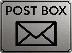2058 POST BOX Door Gate House Office Parcels Letters Metal Aluminium ...