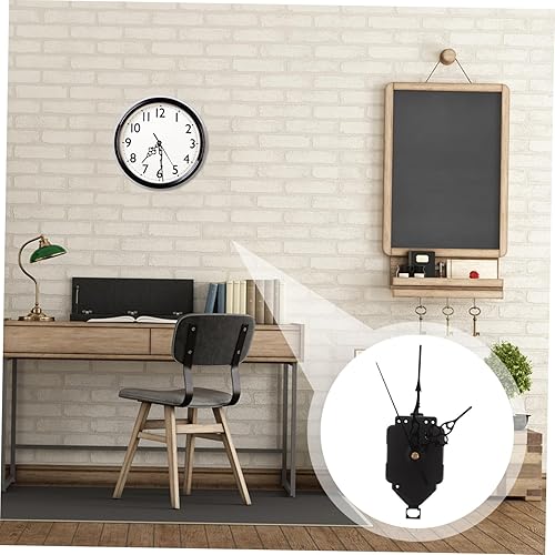 Miniatura 4 de Angoily 1 Unidades de reparación DIY reloj silencioso reloj de batería reloj de pared reloj de pared movimiento péndulo reloj de repuesto mecanismo