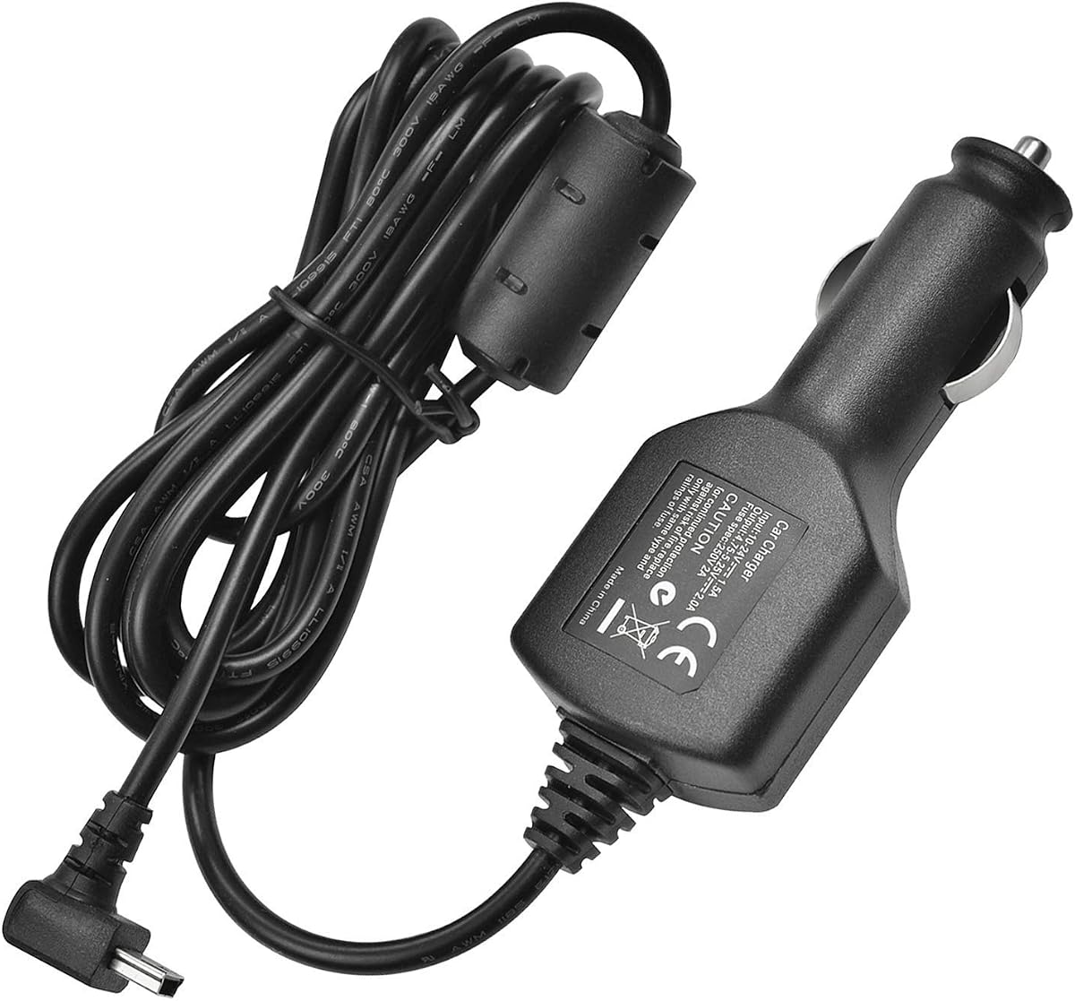 dosili Replacement Vehicle Power Charging Cable Cord, for Garmin TA20 Traffic Antenna Charger,for Garmin Nuvi GPS 200 57LM 67 C255 2539LMT 2597LMT Dashcam Drive Touch RV 760LMT VIRB zumo
