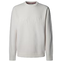 Pepe Jeans Maglieria da Uomo Phineas, Beige (Bianco Avorio)