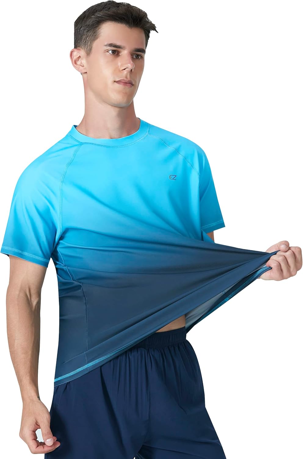 Men's Rash Guard Swim Shirts Summer UPF 50+ UV Sun Protection Quick Dry Beach Fishing Water Shirts T Shirts for Men - Image 4