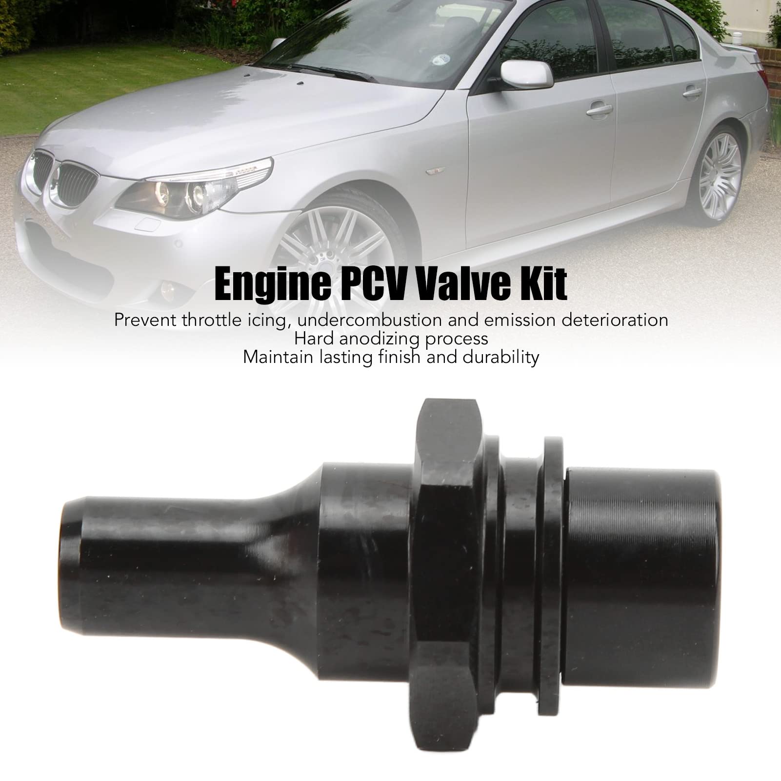 PCV Ventil Ersatz Von Babominimer | Kompatibel Mit OEM 12665167 12665644 | Schwarzes Kunststoff-Ventil