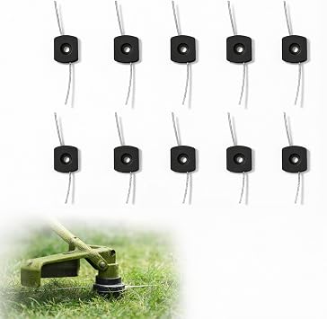 10PCS String Trimmer Head Replacement Blades 150mm Grass Cutter Set