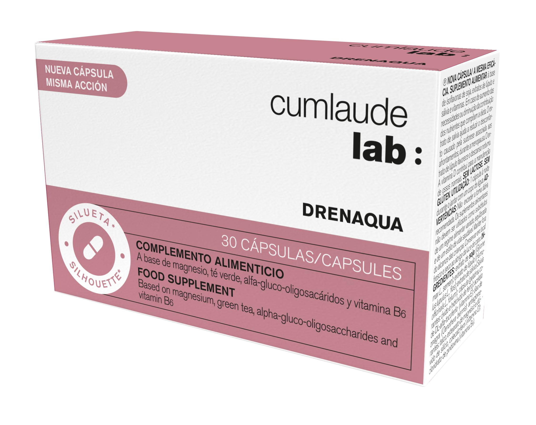 CumlaudeDrenaqua Caspsules With Probiotics And Prebiotics 30 Units by Cumlaude