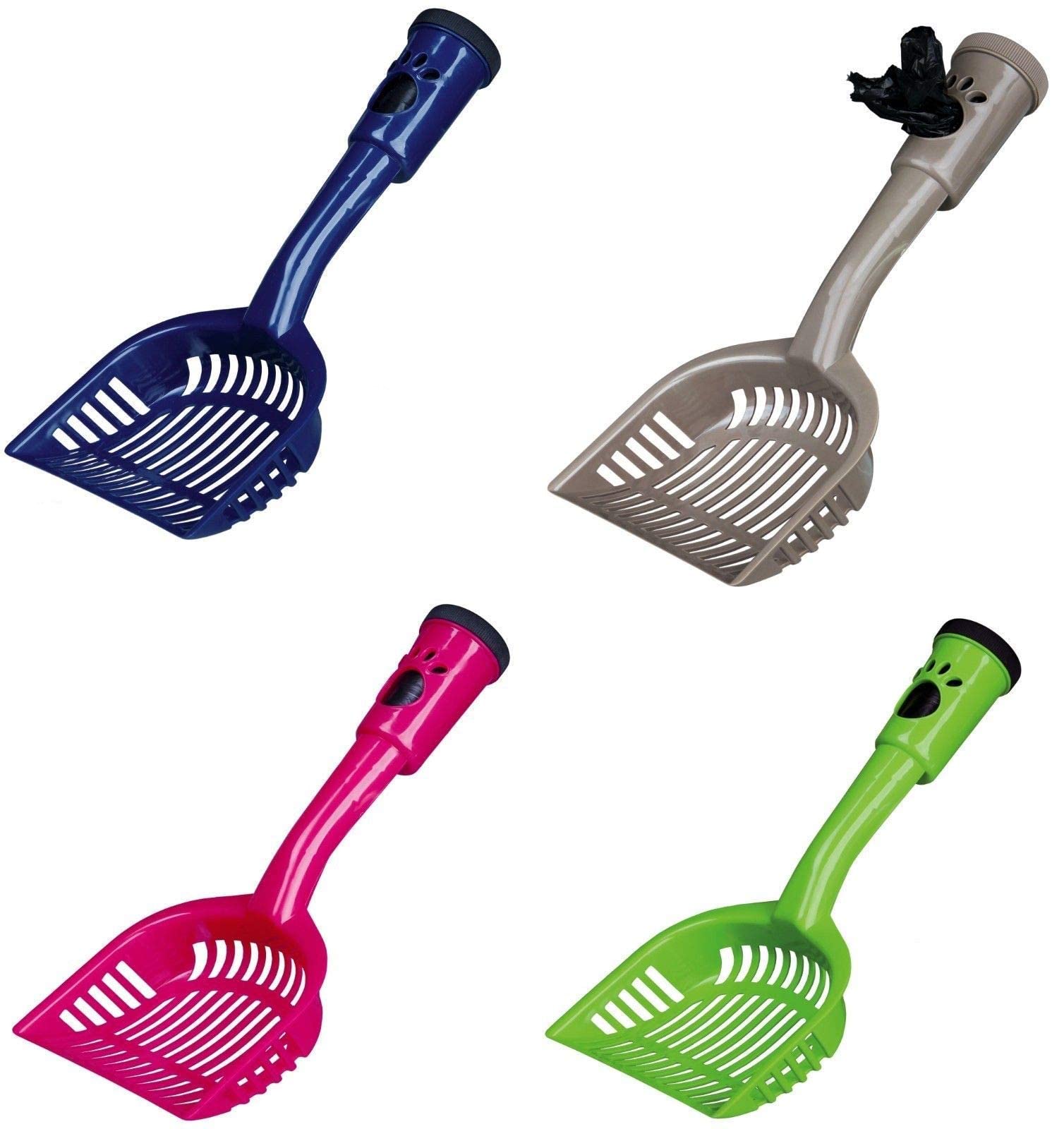 Trixie: - Clumping Cat Litter Scoop with Dirt Bags | Plastic Scoop with Waste Bag in The Handle of The Scoop | Made, Specially Designed to be User-Friendly – 38cm, Medium (B09MG366YD) Amazon Price History, Amazon Price Tracker