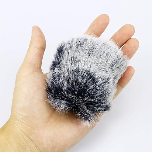Miniatura 5 de YOUSHARES Micrófono Funda de espuma peluda para SM57 - Filtro anti-pop personalizado Deadcat Parabrisas anti-viento para micrófono de instrumento