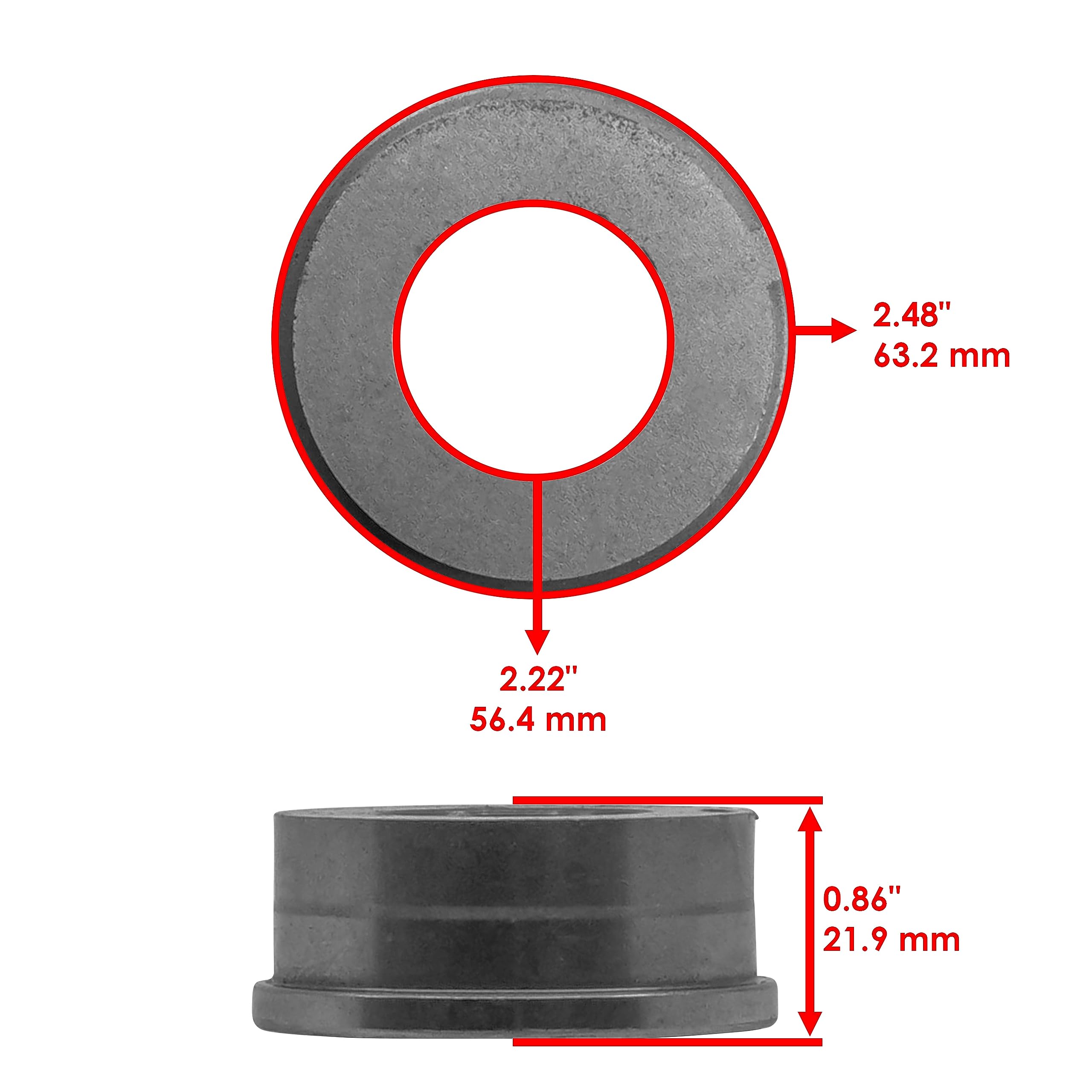 Ingranaggio Sterzo Per John Deere X300, X320, X340, X500, X520 - Ricambio AM136297, M151206 | Acciaio Verniciato