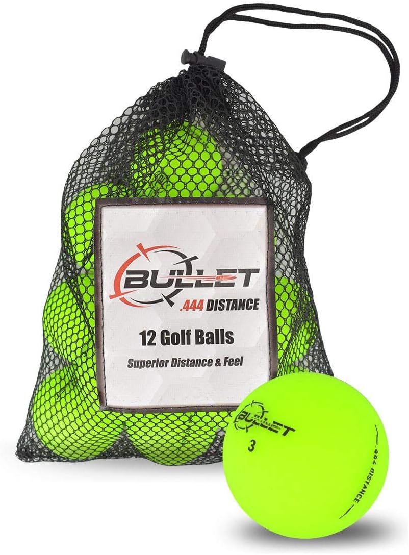 Bullet .444 Distance Golf Balls *12-Ball* (Multi-Packs)