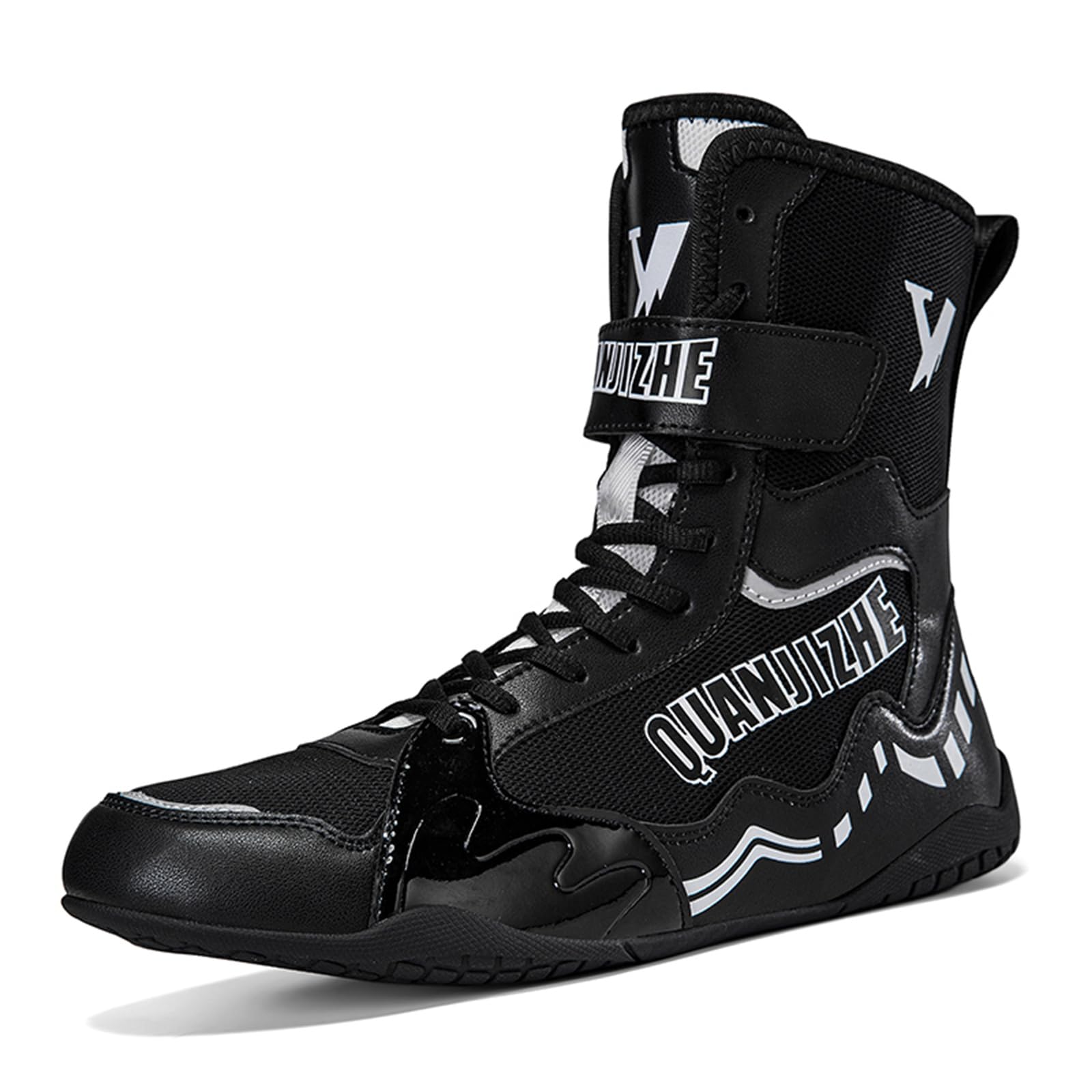 Zapatos Boxeo Hombre Zapatillas Lucha Libre Botas Ligero Fitness