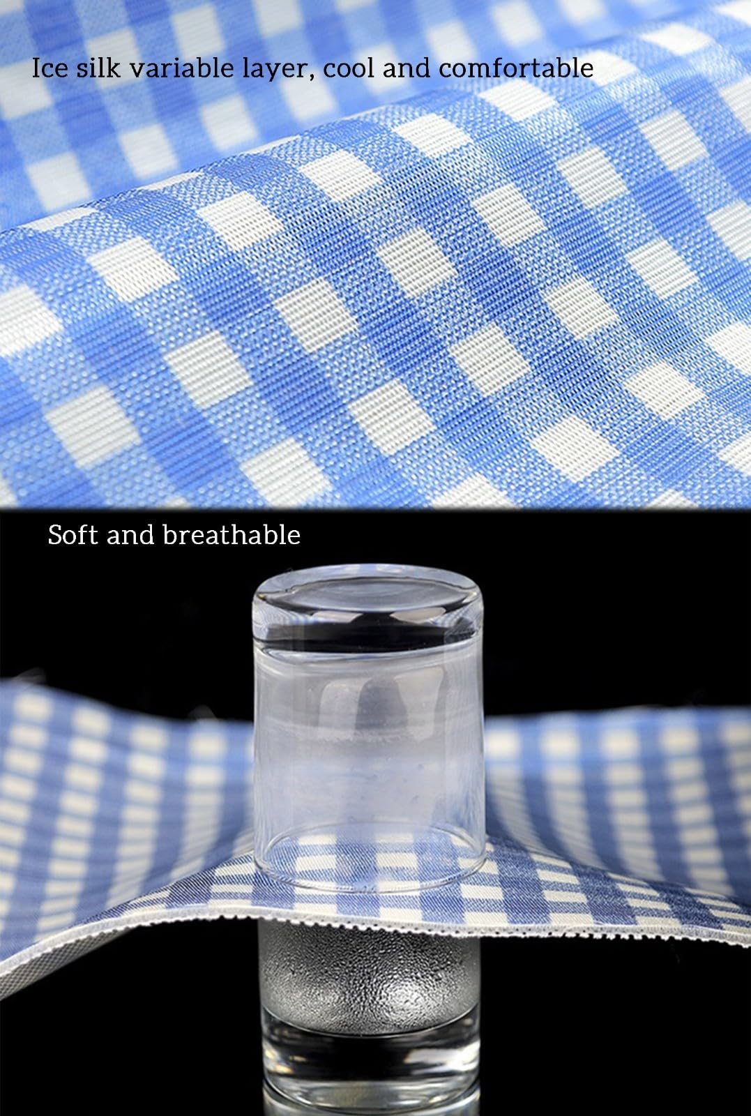 BLUEZY Colchón Antiescaras, Almohada Antiescaras Cojín Que Evita Las Escaras Transpirable Ligero para Dispersar La Presión Corporal para Ancianos Postrados En Cama, Impermeable