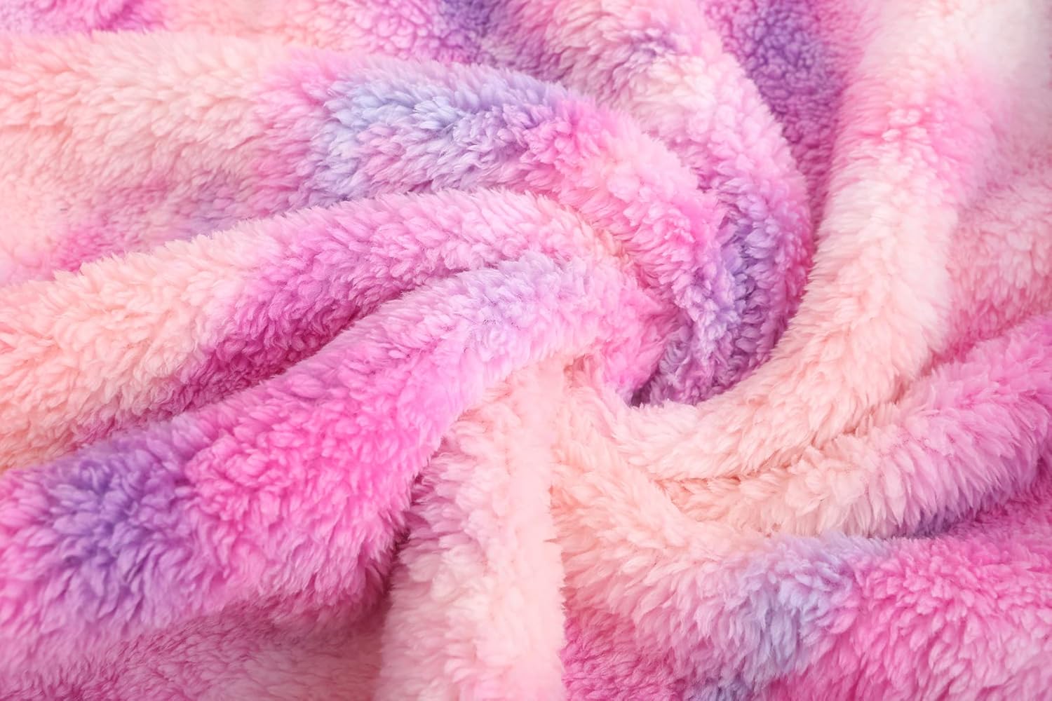 Girl's Jacket Kids Full Zip Ultra Soft Sherpa Fleece Hoodie Sweatshirt - Image 8