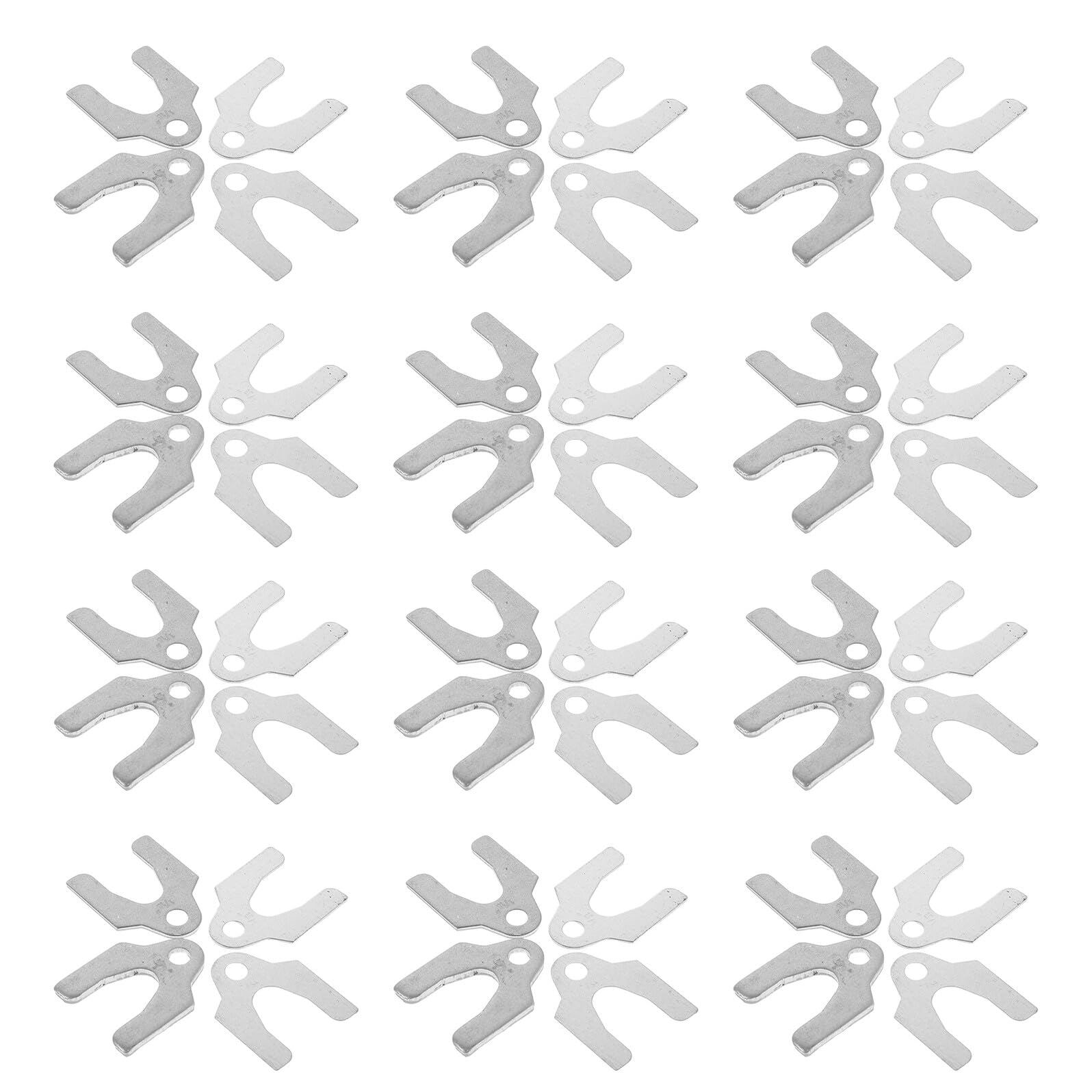 per Allineamento Pannello Auto Kit da 144 Pezzi e di Spessori in Acciaio Resistente alle Intemperie Compatibile per Porte Veicolo per Uso Fai-da-te per Uso Fai-da-te e Officina Officina