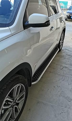 Miniatura 4 de Estribos compatibles con Nissan X-Trail/Rogue 2014-2019 escalones laterales, 2 pedales, barras escalonadas, accesorios de coche