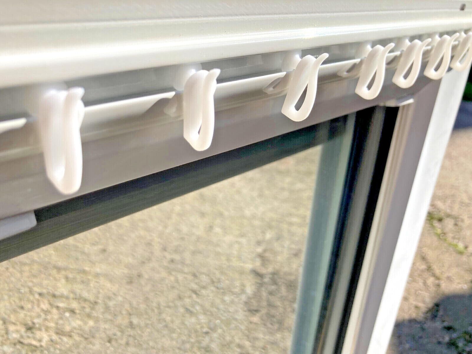 GLIDERS ONLY Motorhome Caravan Curtain Slim Thin Track (20)