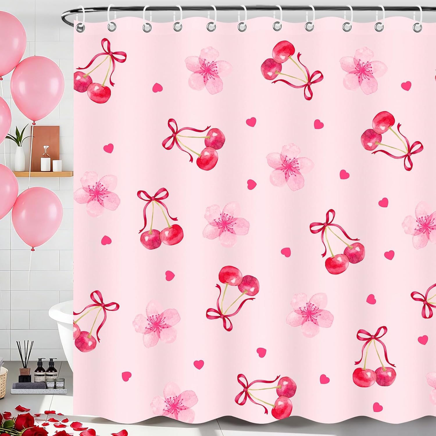 Halloween Ghost Shower Curtain for Bathroom