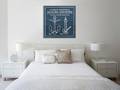 Miniatura 2 de Jaxson Rea "Vintage Sailing Knots XII Gallery Wrapped Canvas by Mary Urban, 48" x 48"