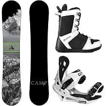 Valdez Snowboard Summit Bindings & APX Boots Mens Complete Snowboard Package