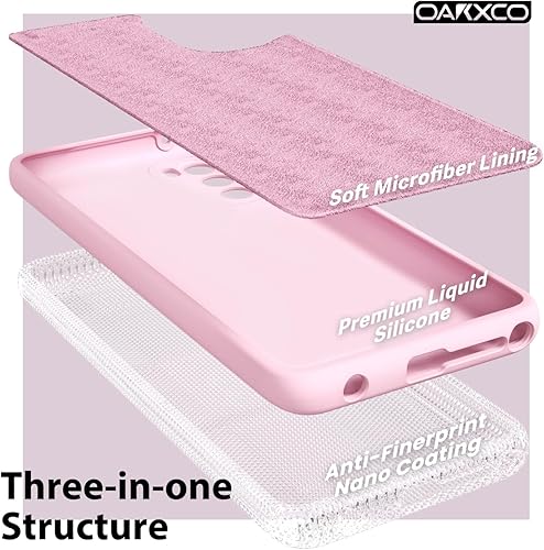 Miniatura 5 de oakxco Funda para teléfono Motorola Moto G Stylus 5G 2022 de silicona líquida, bonita funda delgada y delgada de goma suave de TPU para mujeres y