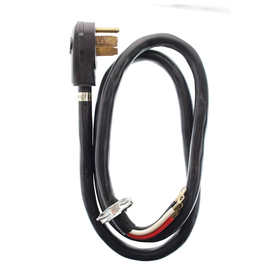 yoko rin  Utilitech Range Cord 6-ft 50 -Amp 4 -Prong Black Range