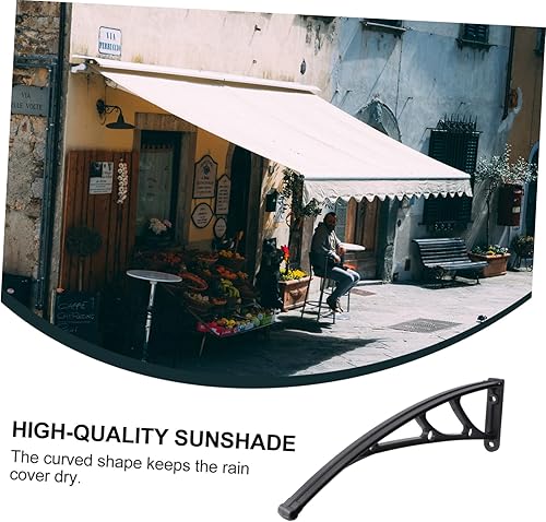 Miniatura 2 de YARNOW 3 piezas de soporte de toldo para puerta, patio, soporte de toldo para soporte de toldo, toldo decorativo, terraza, balcón, toldo para patio,