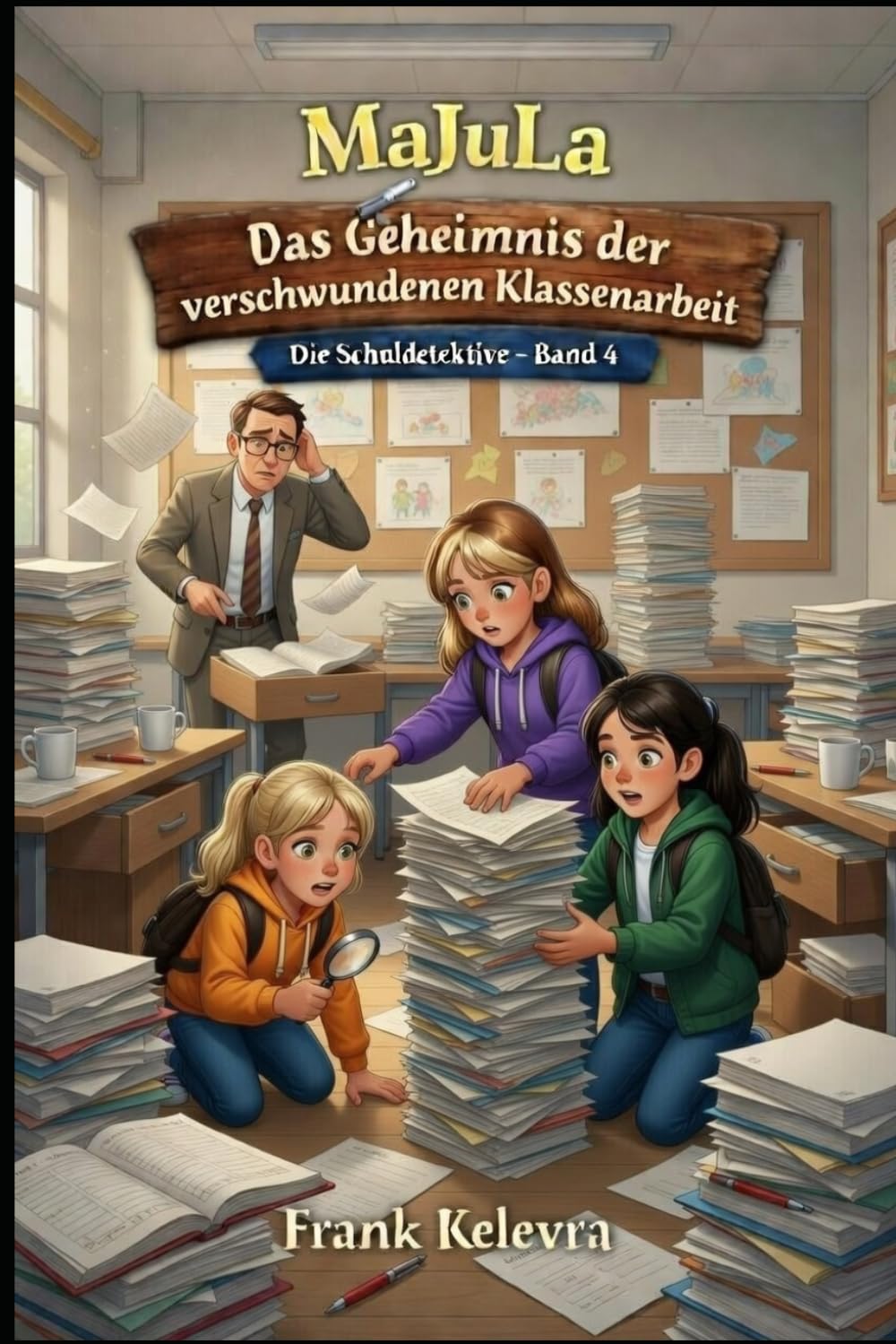 MaJuLa - Die Schuldetektive: Band 4 - Das Geheimnis der verlorenen Klassenarbeit