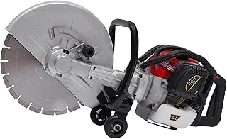 Gas Concrete Cut off Saw,Concrete Wet Saw Cutter,2 Stroke 52 CC Cement Masonry Wet Dry Cutter+Blade
