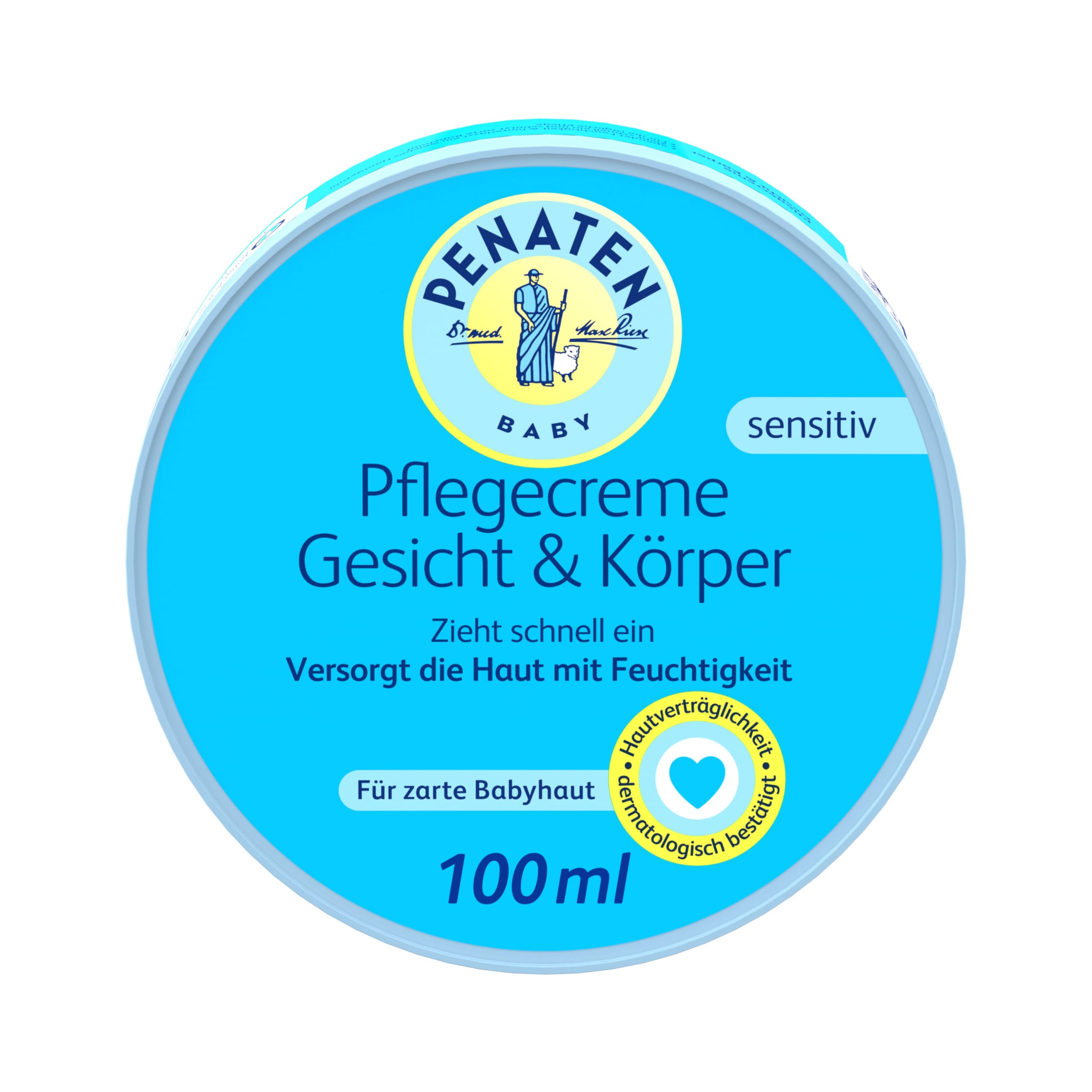 Penaten Pflegecreme Gesicht und Körper Baby, 100 ml