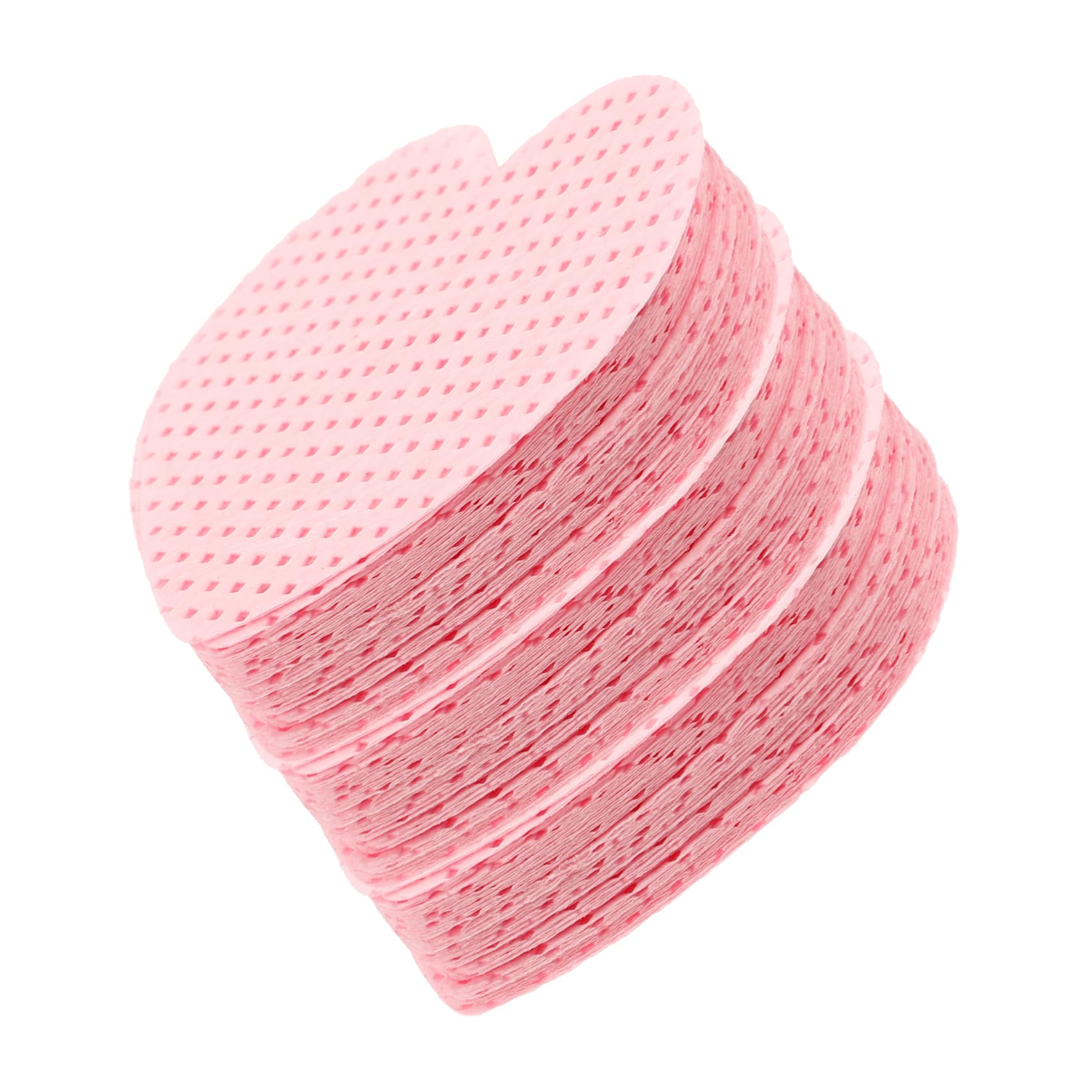 Mikinona Cute Heart-shape Lint- Nail Polish Remover Pads 200 Sheets for Fingernails