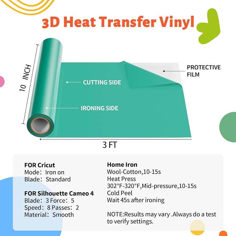 3Dパフ アイロンプリントシート 熱転写ラバーシート JAVIGA PU素材 Amazon.co.jp: 3Dパフ アイロンプリントシート 熱転写ラバー