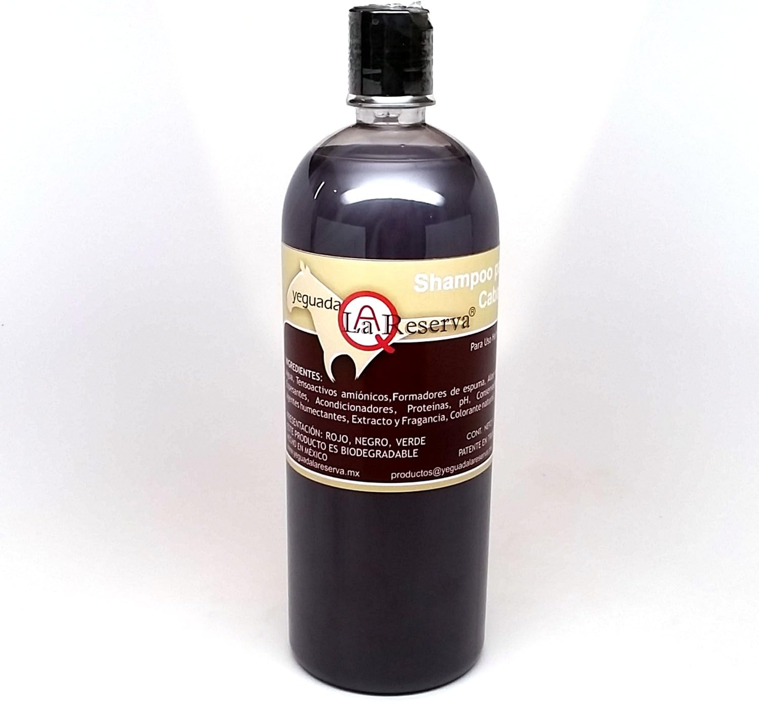 Yeguada La Reserva Shampoo de Caballo Negro (Bote de 1 Litro) Todo