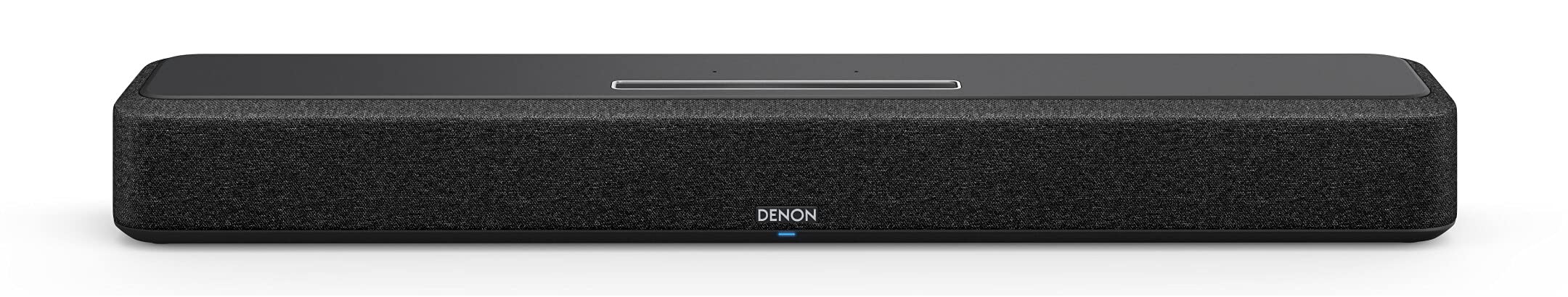 Denon Home Sound Bar 550 - Barra de Sonido compacta para Cine en casa con Dolby Atmos, DTS:X, WLAN, Bluetooth, AirPlay 2, HEOS Built-in, HDMI eARC, 4K Ultra HD, Dolby Vision, HDR10