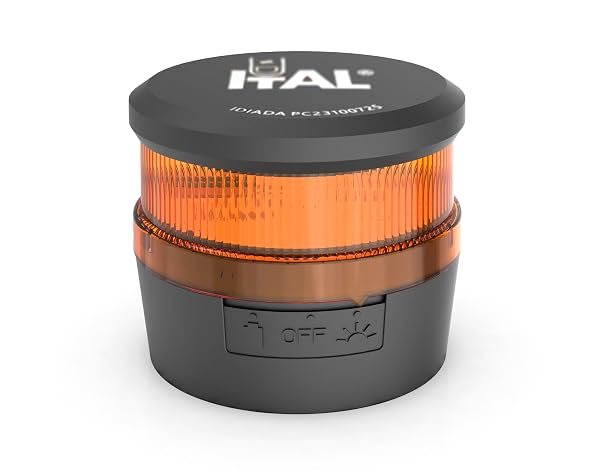 ITAL - Neoway - Luce di Emergenza V16 per Auto con Fissaggio Magnetico - Faro di Segnalazione obbligatoria in Caso di Pericolo omologato e geolocalizzazione a Piattaforma DGT 3.0