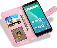 Vista 2 de Asuwish Funda de teléfono para SCHOK Volt SV55 SV55216 con protector de pantalla de vidrio templado y cubierta de cartera de encaje, soporte