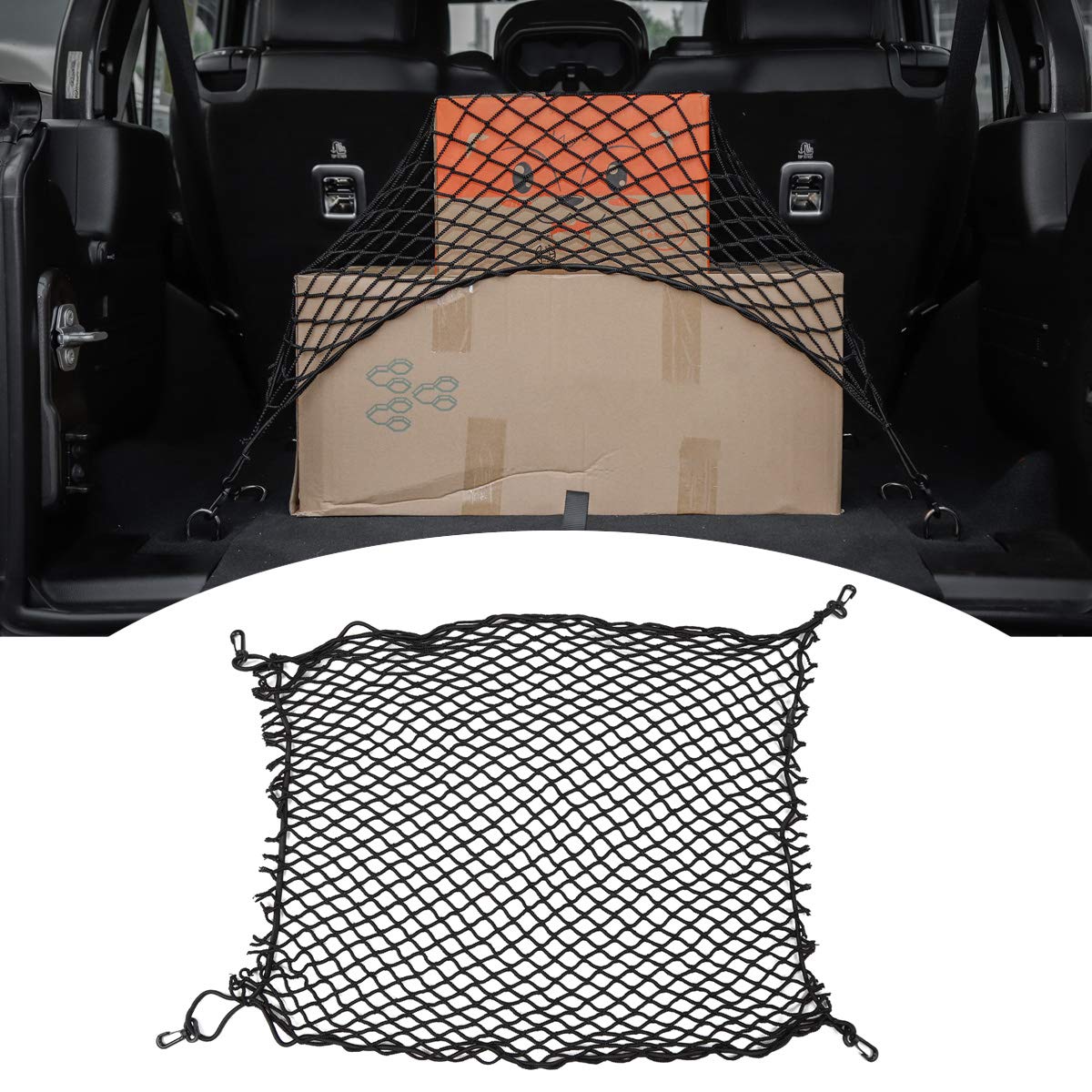 Buy Rear Cargo Nets Car Trunk Nets JeCar Trunk Storage Nets Bungee