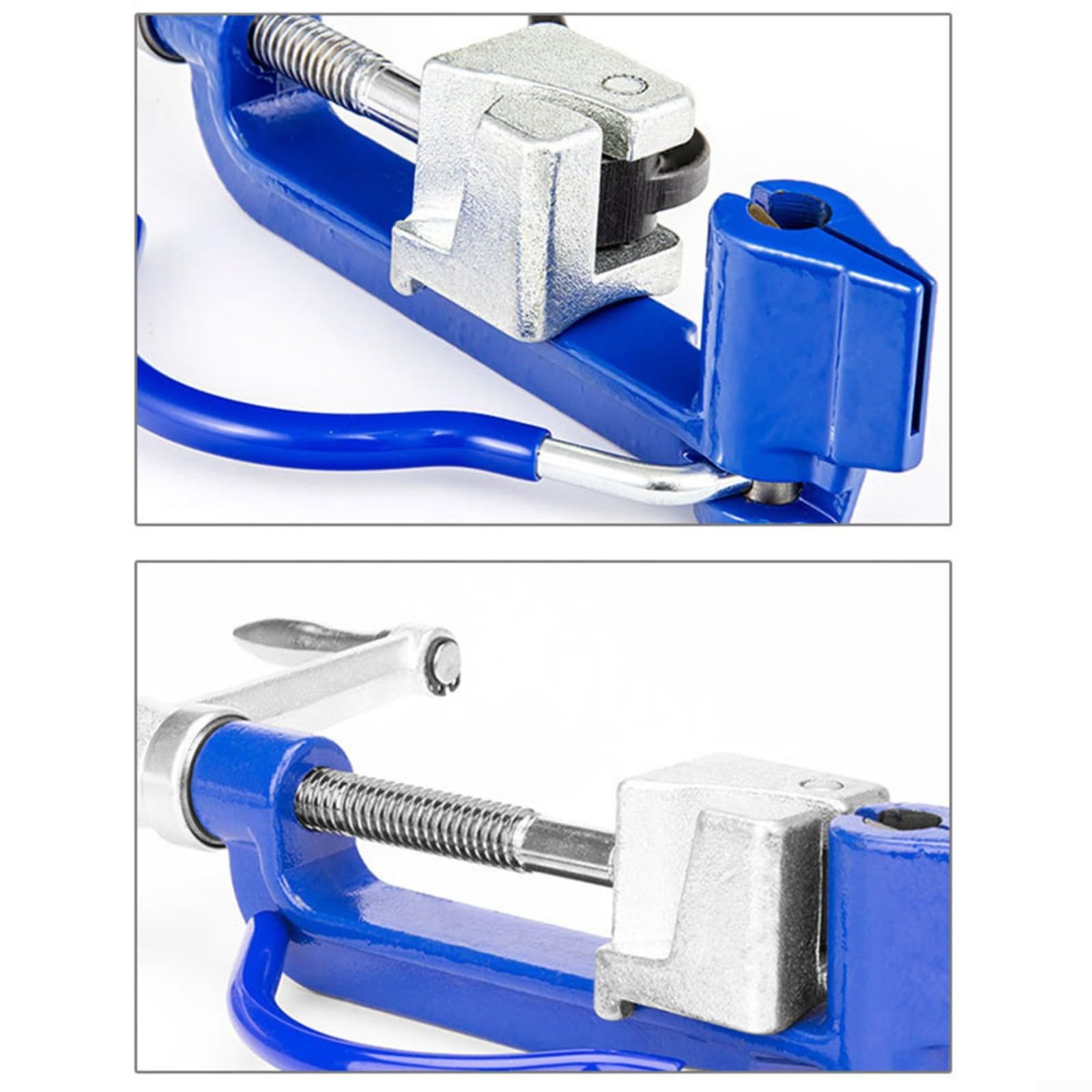 Pinza per fascette in acciaio inox, tenditore e pinza per cinghie da 3/16 a 3/4 pollici, con tenuta regolabile e rilascio automatico, dimensioni 380 x 210 mm, ad alto tenore di carbonio