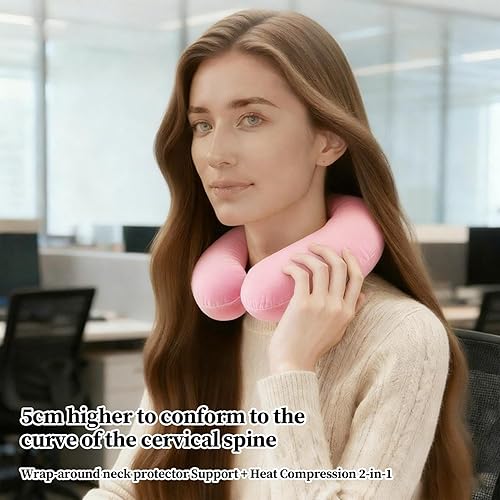 Miniatura 2 de Almohadilla térmica para el cuello  Almohadilla de enfriamiento cálida  Botella de agua caliente para el cuello  para mujeres, familia, hogar,