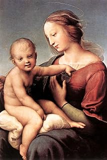 Laminated Raphael Madonna and Child The Large Cowper Madonna Fine Art Sign Poster 12x18 inch