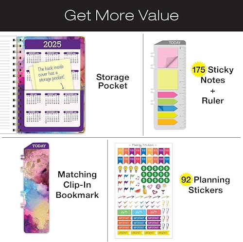 Miniatura 2 de Global Printed Products Agenda de tapa dura 2024 (noviembre de 2023 a diciembre de 2024) 5.5 x 8 pulgadas diariosemanalmensualagendaanual agenda