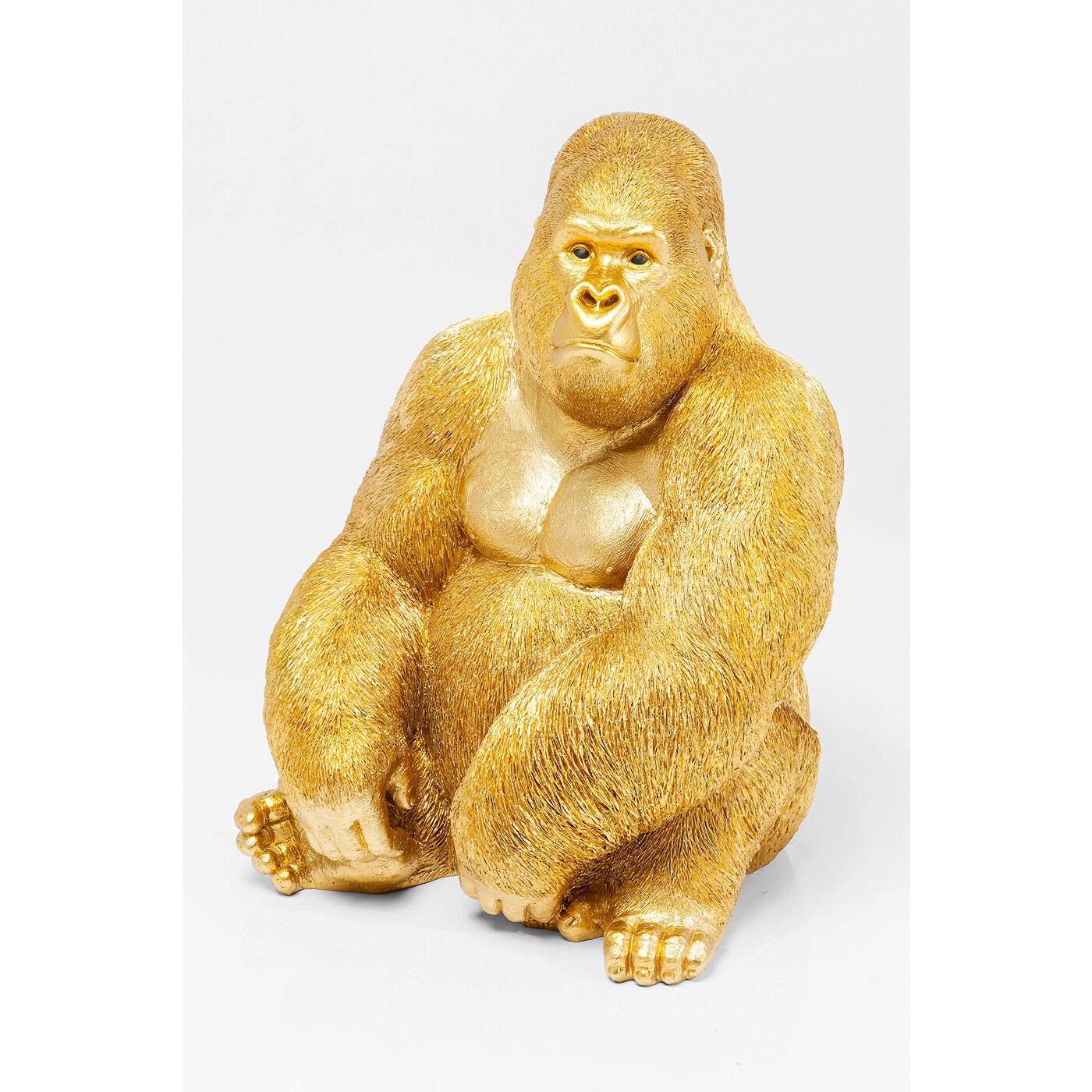 Kare Design Deco Figurine Monkey Gorilla Side XL, Gold, each