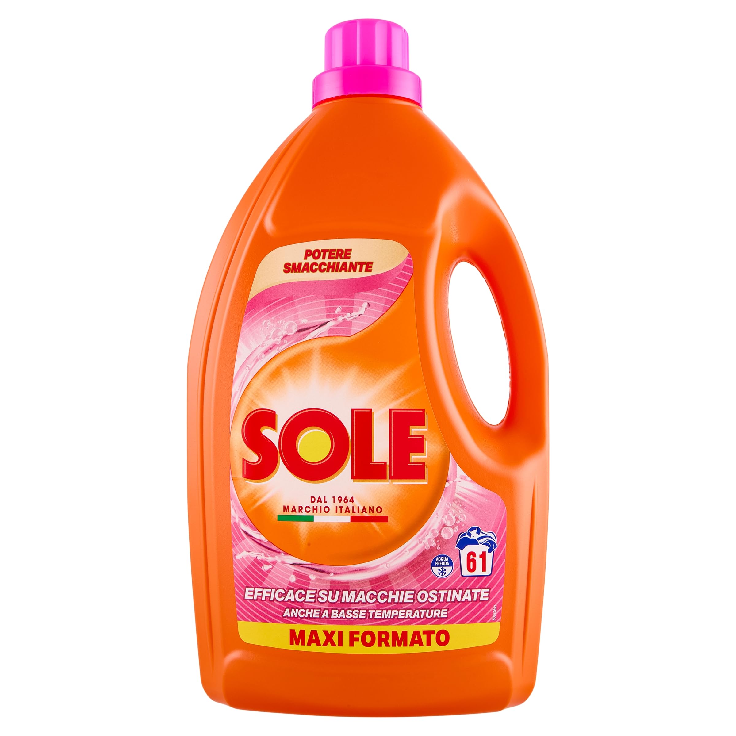 6xSOLE LIQUIDO 61 MIS POTERE SMACCHIANTE MAXI FORMATO