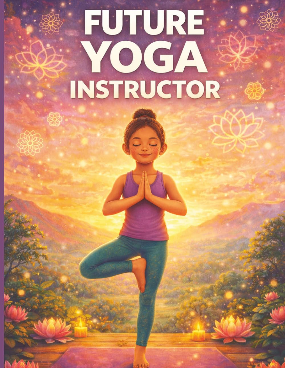 Future Yoga Instructor - Inspiring Kids To Explore Mindful Careers: A Fun Activity Book for Children to Learn Poses, Mindfulness, Breathing, and the Path to Becoming a Yogi