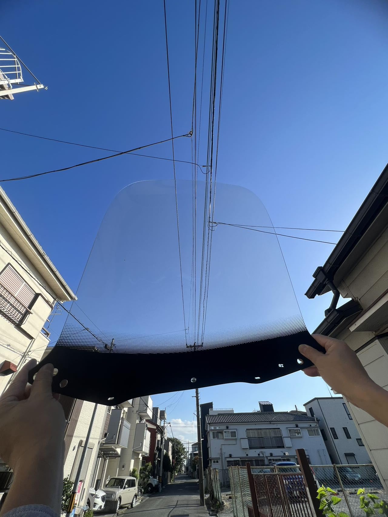 Amazon | トウカ (go go bike) ロングスクリーン 風防 フュージョン