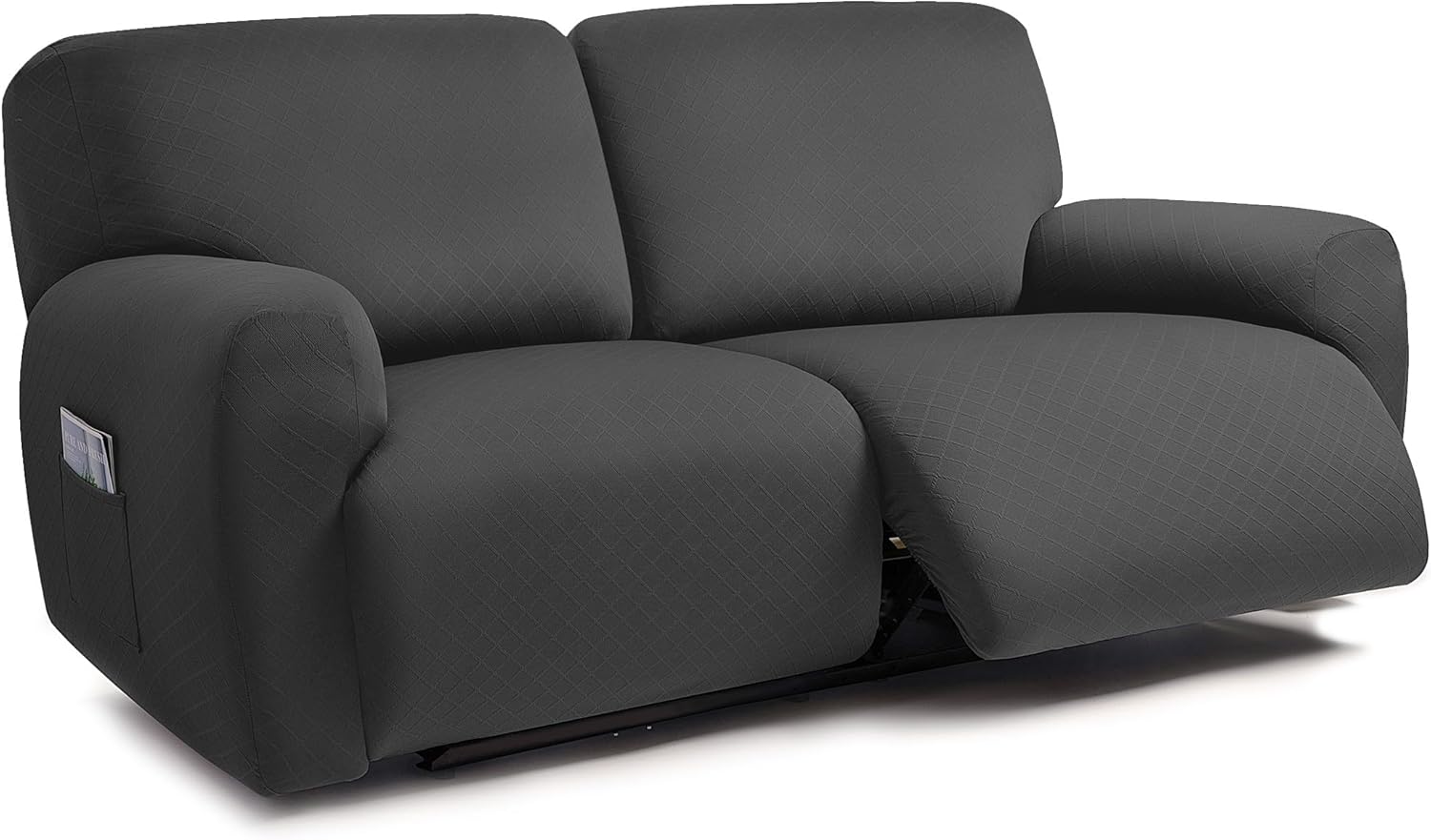 ULTICOR Squared Jacquard Design Extra Wide 75" 100", Reclining 2