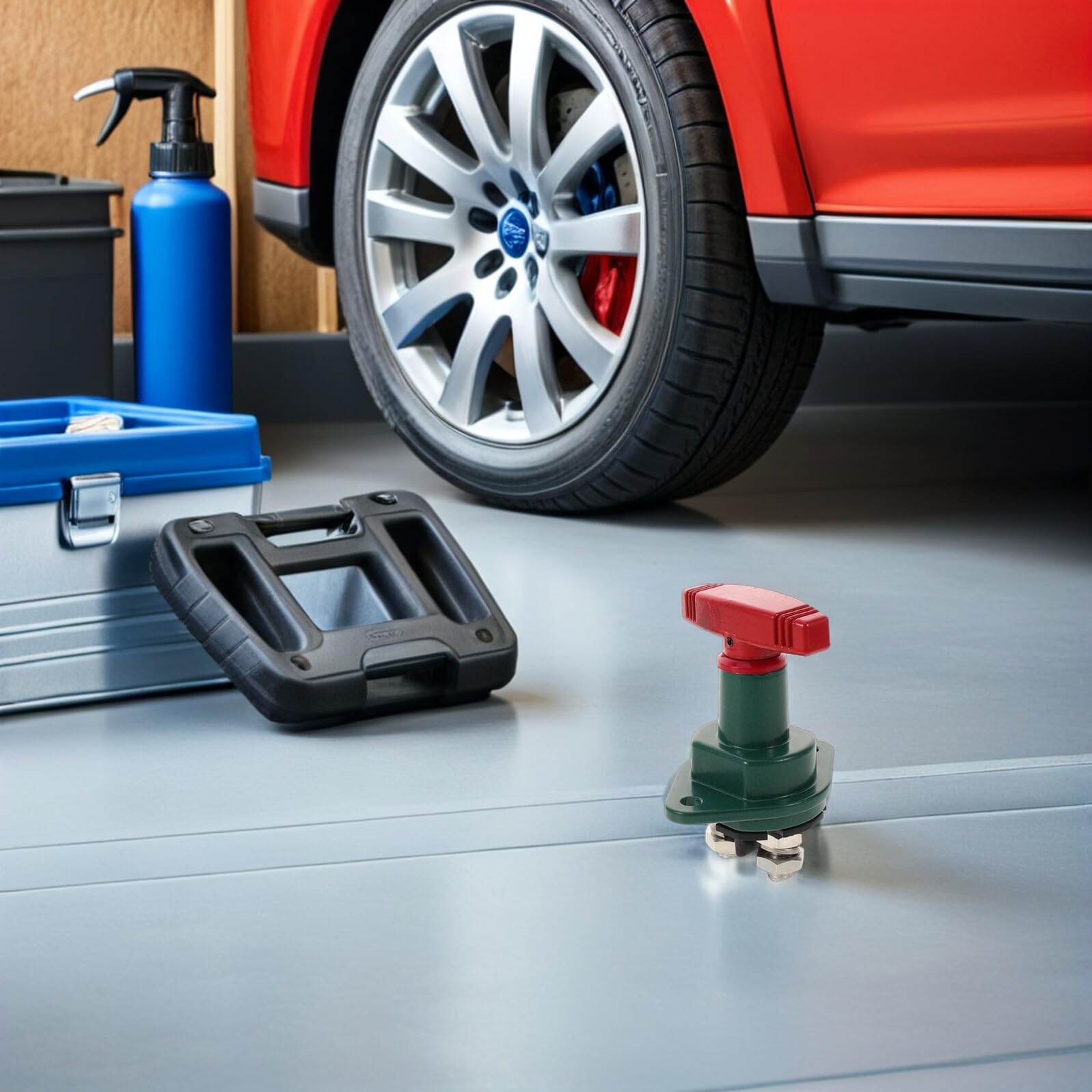ORFOFE Interruttore di Spegnimento 12-24v per Batteria Auto, Dispositivo di Interruzione Alimentazione da 300a per Camper, Barche e Yacht, Interruttore di Protezione Motore per Uso