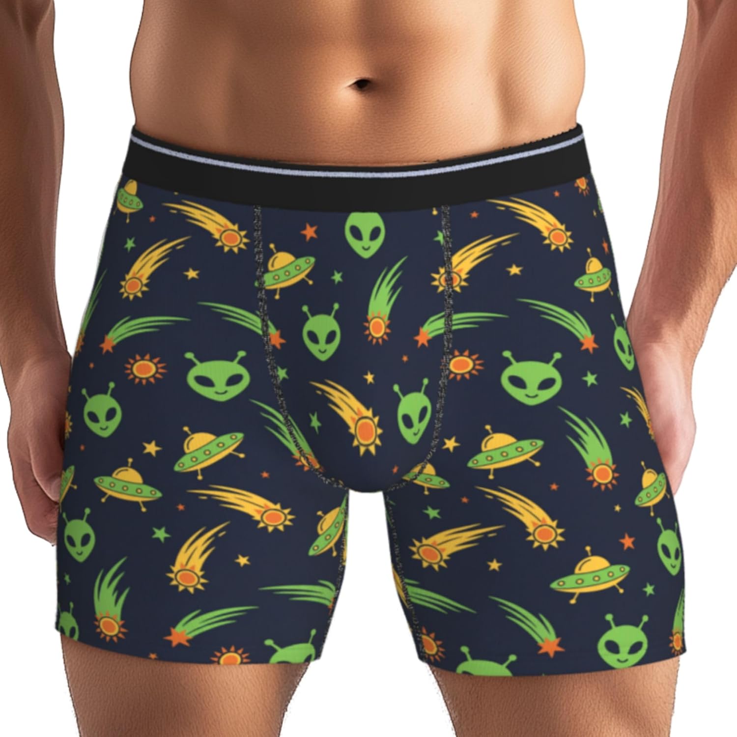 Men's Funny Boxer Brief Breathable Stretch Underwear Fun Novelty Gift For Men - Image 7