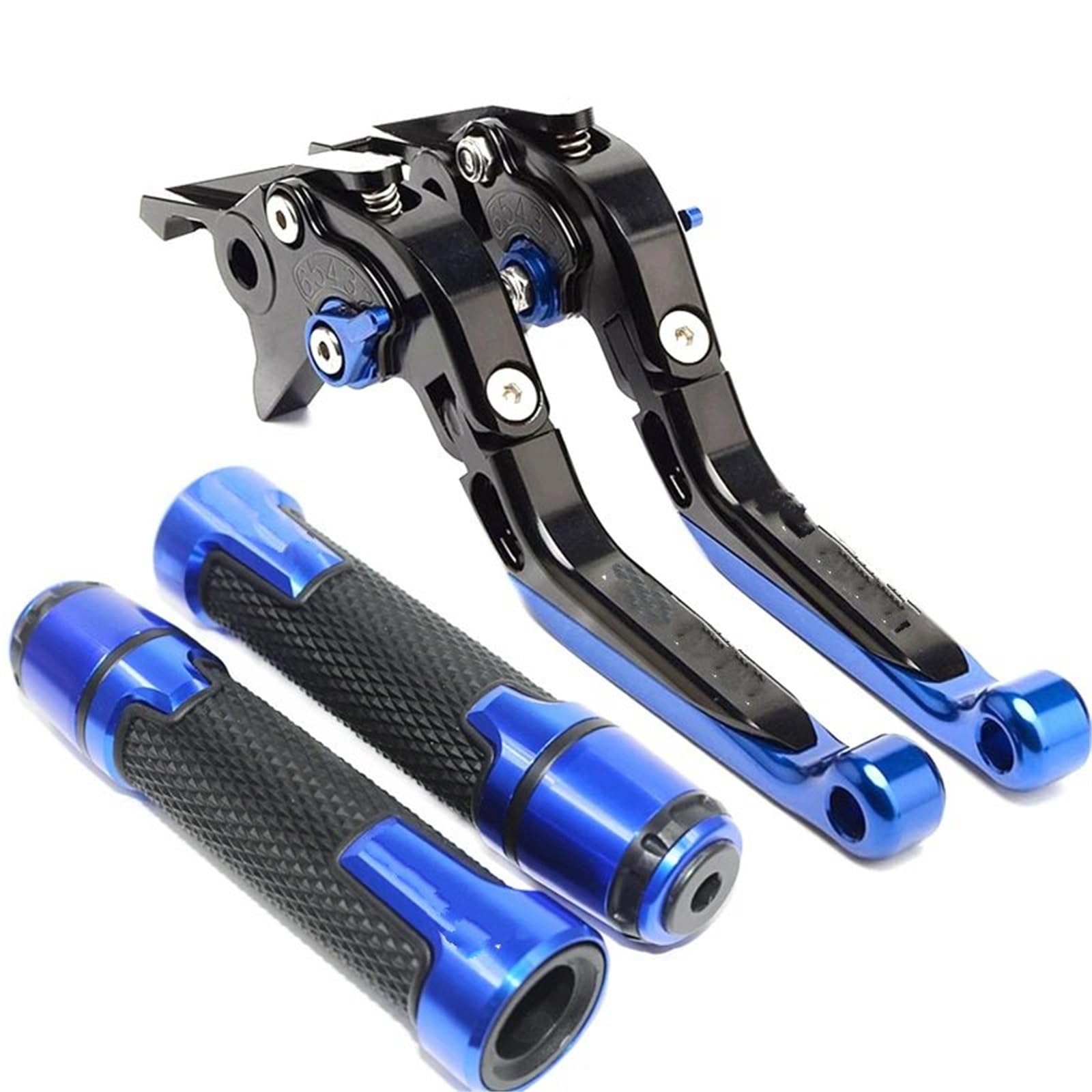 Onmaweyb J Brake Clutch Lever Bike Fit For Yamaha Yzf R3 Yzfr3 2015-2023 Yzf-R3 Motorcycle Accessories Folding Brake Clutch Levers Handlebar Grips(J)