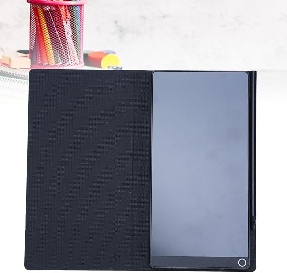 LCD Writing Tablet, Portable Erasable 6.5 Inch Full Screen Digital Notepad Electronic Drawing Pad for Taking Notes