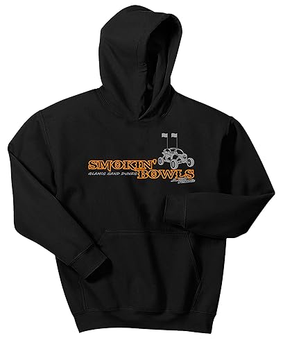 Just Ride Smokin' Bowls Hoodie Sweatshirt Glamis Sand Dunes UTV