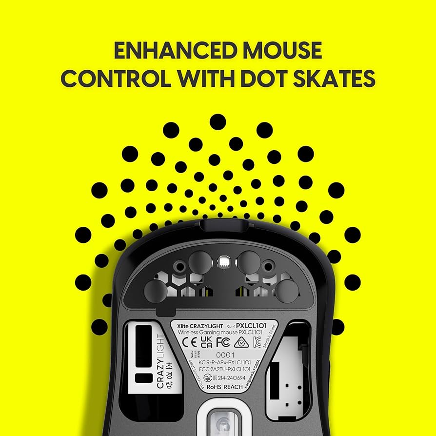 Amazon.co.jp: Pulsar Gaming Gears Xlite CrazyLight ワイヤレス